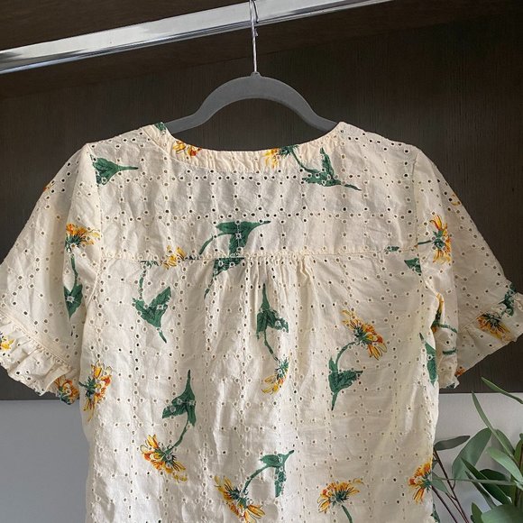 Madewell Islet Floral Button Down Shirt - Picture 2 of 5
